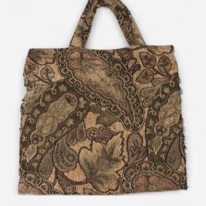 Handmade Tapestry Tote Bag
